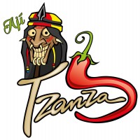 AJI TZANZA MAS LOGOTIPO
