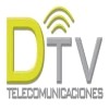 DTV TELECOMUNICACIONES MAS LOGOTIPO