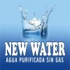 AGUA PURIFICADA SIN GAS NEW WA MAS LOGOTIPO