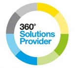 360° SOLUTIONS PROVIDER + LOGO