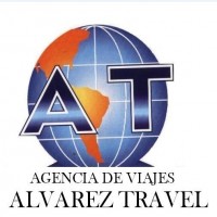 AGENCIA DE VIAJES ALVAREZ TRAV MAS LOGOTIPO