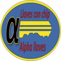 ALPHA LLAVES  MAS LOGOTIPO