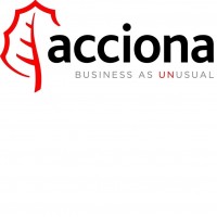 ACCIONA BUSINESS AS UNUSUAL MAS LOGOTIPO