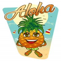 ALOHA MAS LOGOTIPO