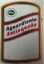 AGUARDIENTE ANTIOQUEÑO FLA  & ETIQUETA