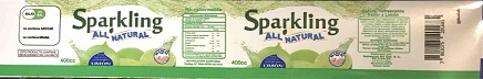 SPARKLING ALL NATURAL LIMON Y DISEÑO DE ETIQUETA