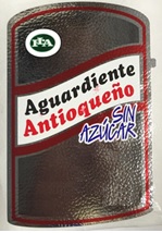 Aguardiente Antioqueño SIN AZÚCAR & Etiqueta
