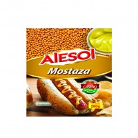 ALESOL MOSTAZA  MAS LOGOTIPO