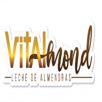 VITALMOND LECHE DE ALMENDRAS más diseño de letra