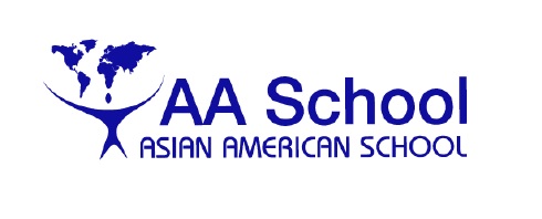 AA School ASIAN AMERICA SCHOOL MAS LOGOTIPO