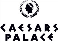CAESARS PALACE (ESTILIZADAS) Y DISEÑO ROMAN HEAD WITH LAUREL LEAF