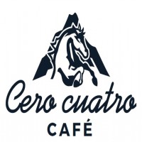 CERO CUATRO CAFÉ MÁS LOGOTIPO