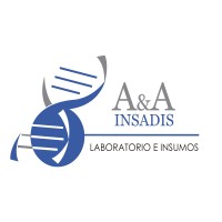 A&AINSADIS LABORATORIO E INSUMOS MÁS LOGOTIPO