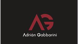 AG Adrian Gabbarini más logotipo