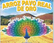 ARROZ PAVO REAL DE ORO MAS LOGOTIPO