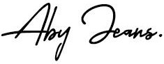 ABY JEANS + DISEÑO DE LETRAS