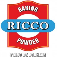 BAKING RICCO POWDER POLVO DE HORNEAR más logotipo