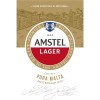 AMSTEL LAGER PURA MALTA Y DISEÑO