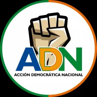 ADN ACCIÓN DEMOCRÁTICA NACIONAL más logotipo