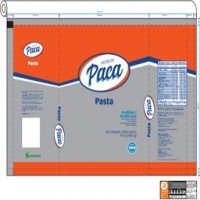 PACA + DISEÑO DE ETIQUETA EN DESPLEGADO