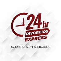 24hr DIVORCIOS EXPRESS by IURE NOVUM ABOGADOS MÁS LOGOTIPO