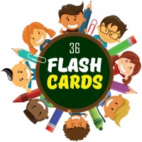 36 FLASH CARDS MÁS LOGOTIPO