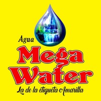 Agua MegaWater MÁS LOGOTIPO