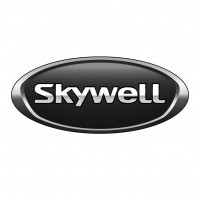 Skywell más logotipo