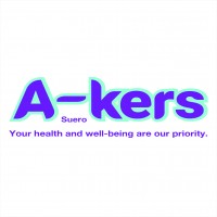 A-kers Suero Your health and well-being are our priority MAS LOGOTIPO