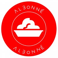 Albonné más logotipo