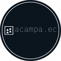 acampa.ec mas logotipo