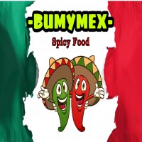 -BUMYMEX- Spicy Food más logotipo