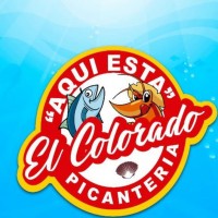 "AQUI ESTA" El Colorado PICANTERIA MAS LOGOTIPO