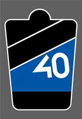 40 & DISEÑO DE ETIQUETA