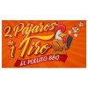 2 PÁJAROS DE 1 TIRO MÁS LOGOTIPO