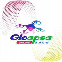 Gloapsa Drone Show + Logotipo