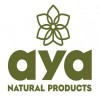 aya NATURAL PRODUCTS MÁS LOGOTIPO