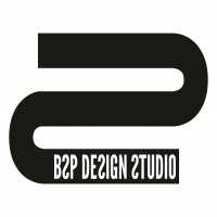 B2P DESIGN STUDIO MÁS LOGOTIPO