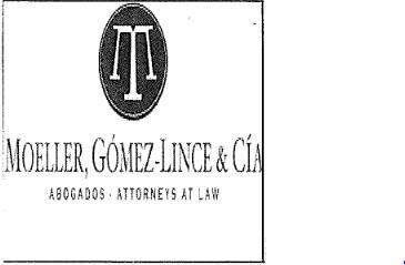 MOELLER, GÓMEZ-LINCE & CÍA. ABOGADOS-ATTORNEYS AT LAW + LOGOTIPO