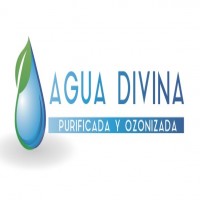 AGUA DIVINA PURIFICADA Y OZONIZADA MAS LOGOTIPO