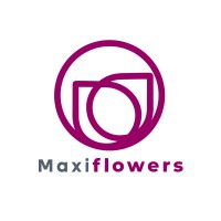 Maxiflowers más logotipo