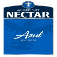 AGUARDIENTE NECTAR Azul SIN AZUCAR & DISEÑO