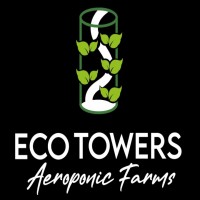 ECO TOWERS Aeroponic Farms más logotipo