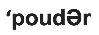 ‘pouder MÁS LOGOTIPO