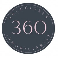 360 SOLUCIONES INMOBILIARIAS más logotipo