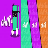 chill + diseño de tarjeta