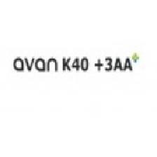 avan K40 + 3AA MÁS LOGOTIPO