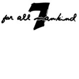7 for all mankind más diseño de letra en negrita