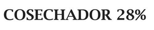 COSECHADOR 28% Y LOGOTIPO