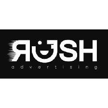 RUSH advertising MÁS LOGOTIPO